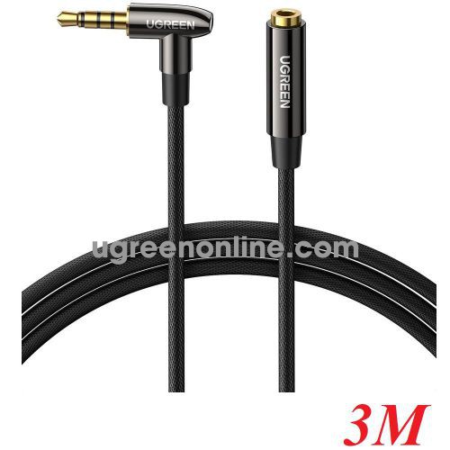 Ugreen 20496 3m Extension 4 - Pole Angled Audio Cable black AV188 10020496