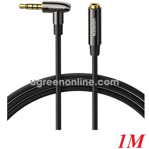 Ugreen 20494 1m Extension 4 - Pole Angled Audio Cable black AV188 10020494