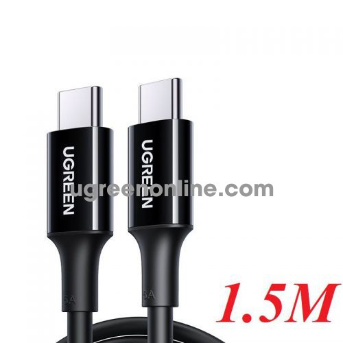 Ugreen 20528 1.5m 100W Black USB type C 2.0 Charging Cable US300 10020528