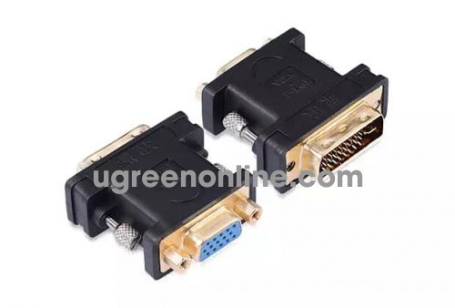 Ugreen 20122 DVI 24+5 To VGA Female Adapter Gold Connector Converter 20122 10020122