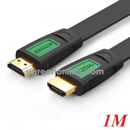 Ugreen 40469 1M Hmdi Flat Cable Black 1.4V Hd101 10040469