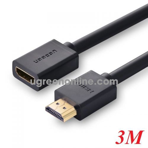 Ugreen 10145 3M Hdmi Extension Cable Hd107 1.4V Full Copper 19+1 Hd107 10010145