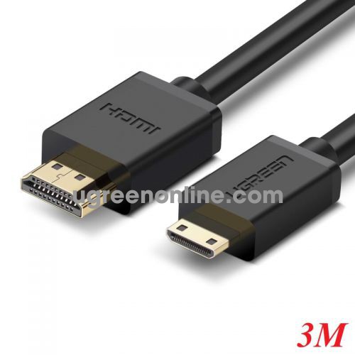 Ugreen 10118 3M Mini Hdmi To Hdmi Cable 1.4 Hd108 Full Copper 19+1 Hd108 10010118