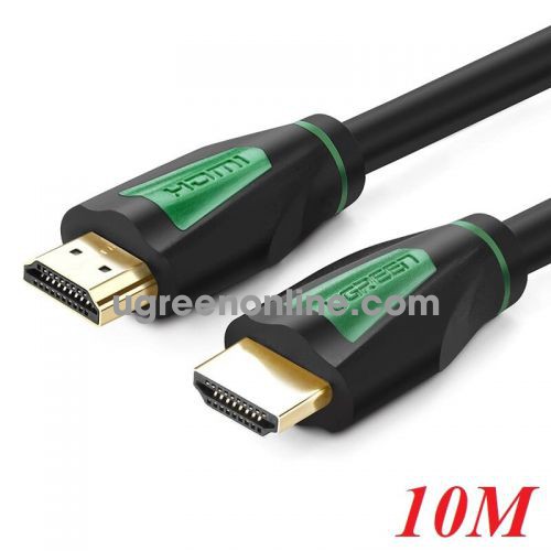 Ugreen 30195 10M 1.4 Full Copper 19+1 24K Gold Plated 1080P 3D For Ps3 Projector Hd Lcd Apple Tv Computer hdmi cable Hd116 10030195