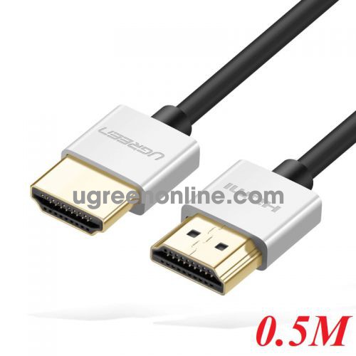 Ugreen 30475 0.5M Hdmi Cable Ultra Slim Hd117 Version 2.0 Hd117 10030475