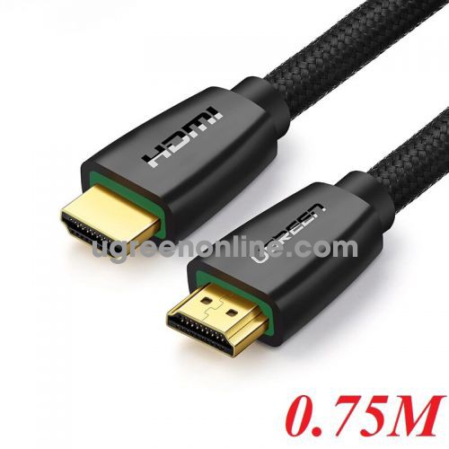 Ugreen 40799 0.75M Hdmi Cable Hd118 Male To Male Cable Version 2.0 Hd118 10040799