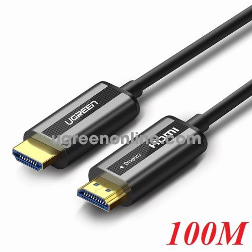 Ugreen 50222 100M Hdmi 2.0 Zinc Alloy Optical Fiber Cable Hd132 10050222