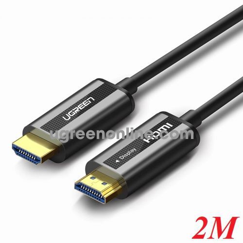 Ugreen 50715 2M Hdmi 2.0 Zinc Alloy Optical Fiber Cable Hd132 10050715