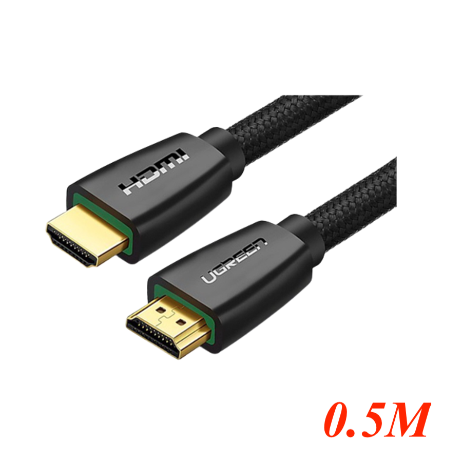 Ugreen 90840 0.5M Hdmi 2.0 Cáp Dữ Liệu Video Truyền Âm Thanh Dài 50Cm ...