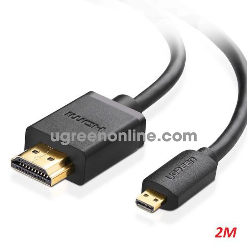 Ugreen 40507 2M black 4K 60Hz Micro HDMI to HDMI Cable HD127 10040507