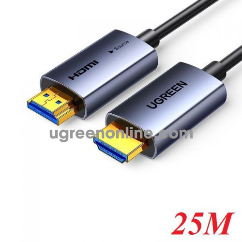 Ugreen 45506 25m 4k60hz v2.0 HDMI Fiber Cable sợi quang AOC 2.0 4K@60Hz HD178 10045506