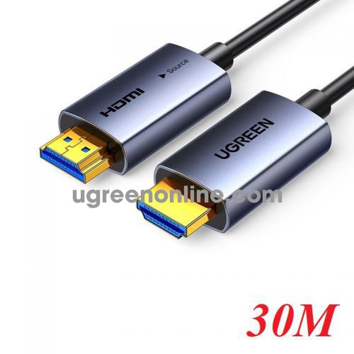 Ugreen 45507 30m 4k60hz v2.0 HDMI Fiber Cable sợi quang AOC 2.0 4K@60Hz HD178 10045507
