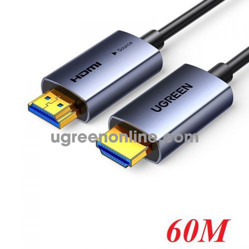 Ugreen 45510 60m 4k60hz v2.0 HDMI Fiber Cable sợi quang AOC 2.0 4K@60Hz HD178 10045510