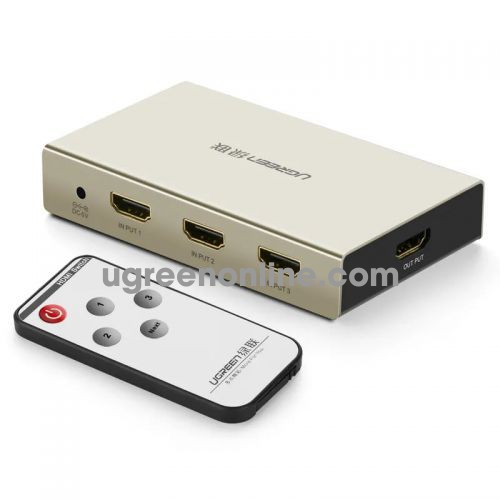 Ugreen 40278 Hdmi 3*1 Switch Zinc Alloy Case 40278 10040278