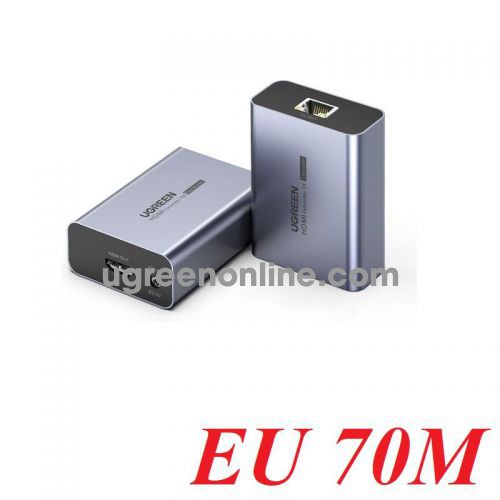 Ugreen 20519EU 70m extender 1080p hdmi over ethernet LAN CABLE EU plug 20519us 20519au 20519uk 26838 CM455 10026838