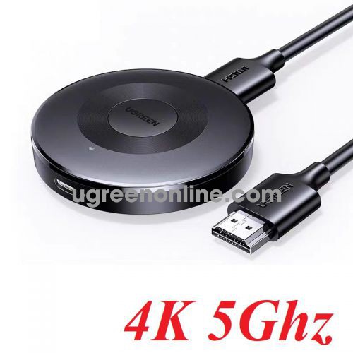 Ugreen 15674 4K 5Ghz Mobile Phone Wireless Screen Projector Operation Demonstration CM658 10015674