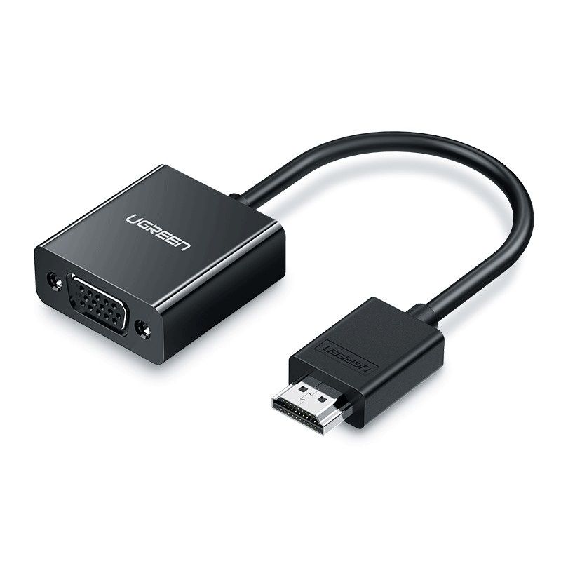 Ugreen 60738 1920*108060Hz Max Black Hdmi To Vga Converter Without Audio CM270 10060738