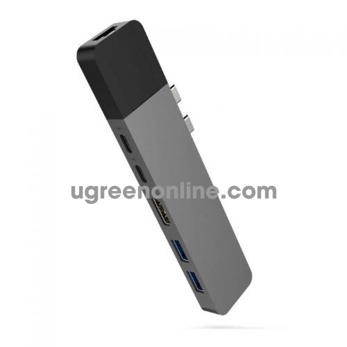 HYPER 95543 GN28N-GREY Cổng chuyển Hyperdrive NET 6in2 USB Type C Hub10095543