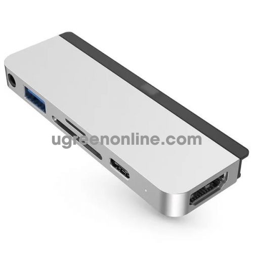 HYPER 96796 HD319A-SLIVER Cổng chuyển chuyên dụng HyperDrive USB-C Hub for iPad Pro10096796