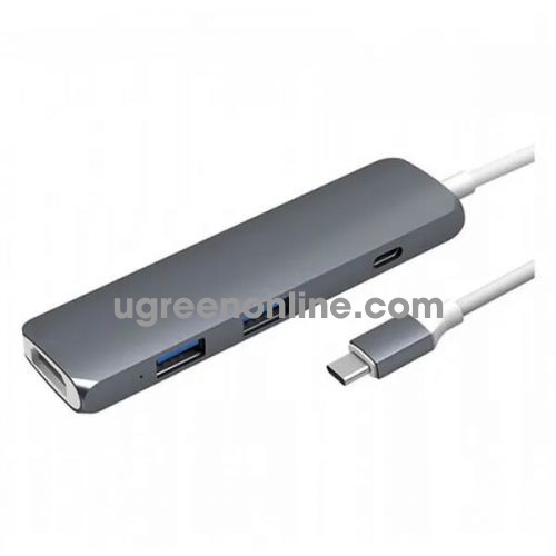 HYPER 96949 GN22B-GRAY Cổng chuyển HyperDrive USB Type-C Hub with 4K HDMI10096949