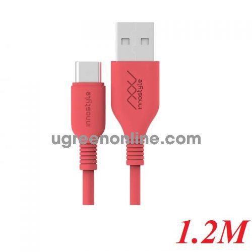 INNOSTYLE J_IAC120_tOR 1.2M 15W Màu Cam Cáp Innostyle Jazzy Usb A To usb type c 96519 10096519