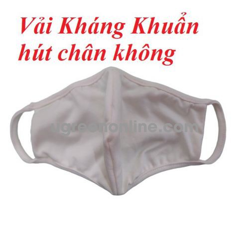 GBP 86557 màu trắng 1 chiếc khẩu trang vải kháng khuẩn . hút chân không có thể giặt nhẹ được 20 lần. chống tia UV. chống thấm nước bọt và dịch từ bên ngoài. chất lượng nhật bản KT2LV GKOL 86557 10086557