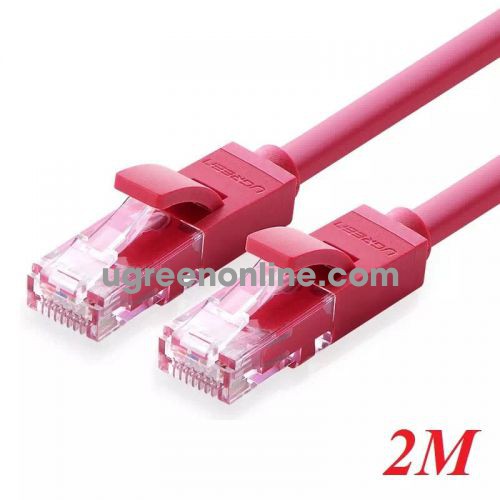 Ugreen 11211 Cat6 Utp Lan Cable Red 2M Nw101 10011211