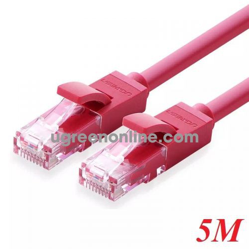 Ugreen 11213 Cat6 Utp Lan Cable Red 5M Nw101 10011213