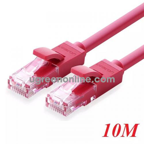 Ugreen 11215 Cat6 Utp Lan Cable Red 10M Nw101 10011215