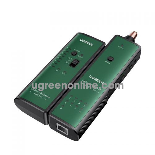 Ugreen 10951B rj45 and rj11 Network telephone Cable Tester English language 2-in-1 efficient wire tracking and verifying 28197 NW167 10028197