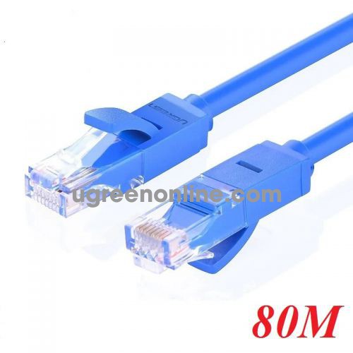 Ugreen 11227 80M Cat6 Utp Lan Cable Blue Nw102 10011227