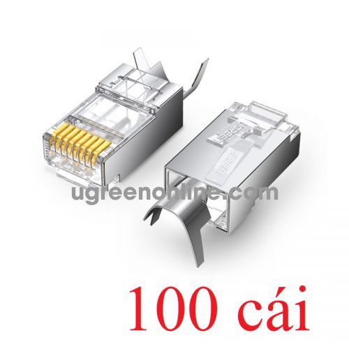 Ugreen 80828 10Gbps cat6a cat7 Shielded Connector 100PCS NW123 10080828