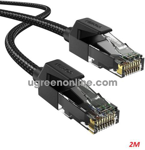 Ugreen 70680 2m Cat6e FTP Ethernet Cable Black NW135 10070680