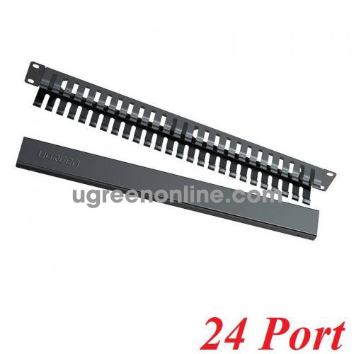 Ugreen 70424 24 ports Ethernet Cable Management Rack NW128 10070424