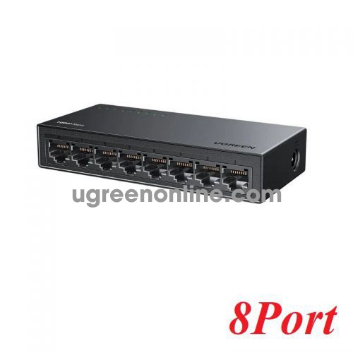 Ugreen 35499 8port 10/100/1000Mbps gigabits auto-negotiation RJ45 Unmanaged Hub Switcher UG28378 35499US 35499eu CM843 10035499