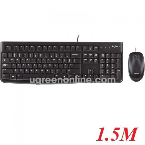 Logitech Mk120 bộ bàn phím chuột có dây 1.5m 96347 10096347