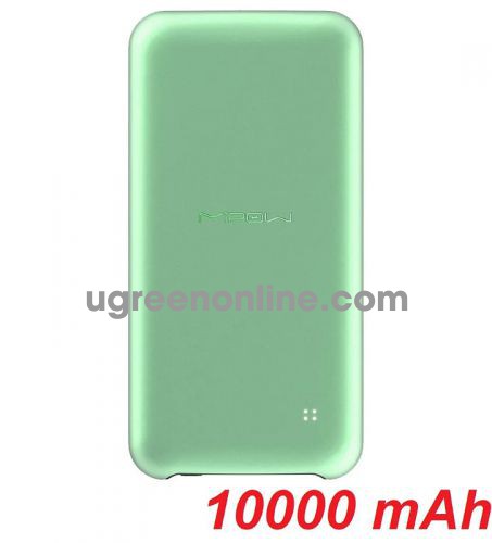 Mipow 85295 SPT02-LG Sạc dự phòng Power Cube 10000 mAh PD18W Light Green ( SPT02-LG )10085295