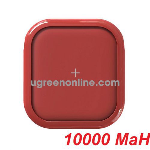 Mipow 88838 SPX01W-R Sạc dự phòng không dây Cube X10000+ Red ( SPX01W-R )10088838