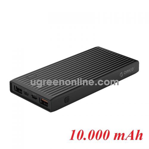 Orico K10000-BK 10.000mAh Pin sạc dự phòng 18W Màu Đen - 96565 10096565