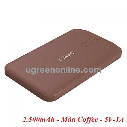 Orico LD25-CF 2500mAh Màu Coffee Pin Sạc Dự Phòng - 97609 10097609