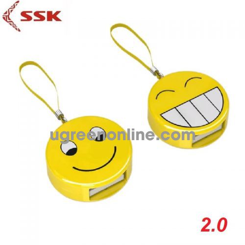 SSK SCRS-063 Màu Vàng Đầu đọc thẻ SD hình icon xinh xắn 97803 10097803