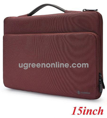 Tomtoc 86086 A14-D01R Túi chống sốc TOMTOC Briefcase MB Pro 15” NEW Red ( A14-D01R )10086086