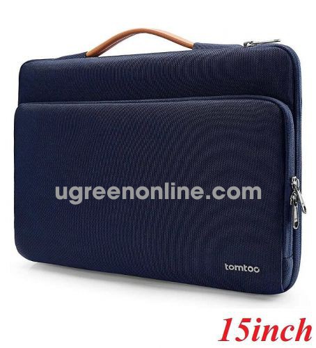 Tomtoc 88430 A14-E01B01 Túi chống sốc TOMTOC Briefcase MB Pro 15” NEW Dark Blue ( A14-E01B01 )10088430