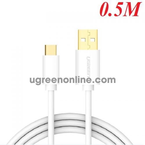 Ugreen 30164 Usb C To Usb A Data Cable White 0.5M Us141 10030164