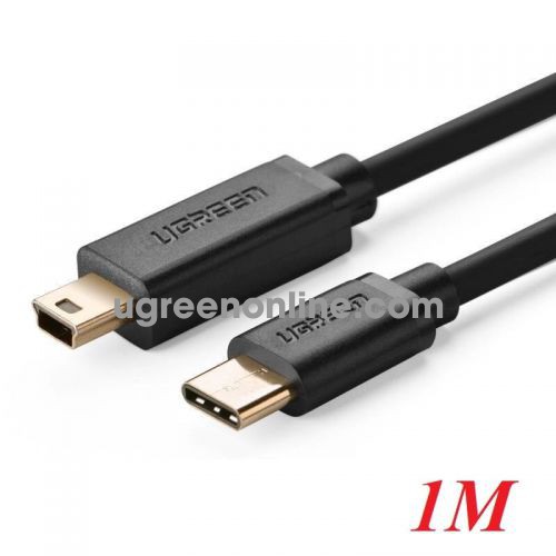 Ugreen 30185 Usb Type C To Mini Usb Cable Black 1M Us153 10030185