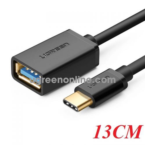 Ugreen 30701 Usb Type C To Usb 3.0 Female Cable Black 15Cm Us154 10030701