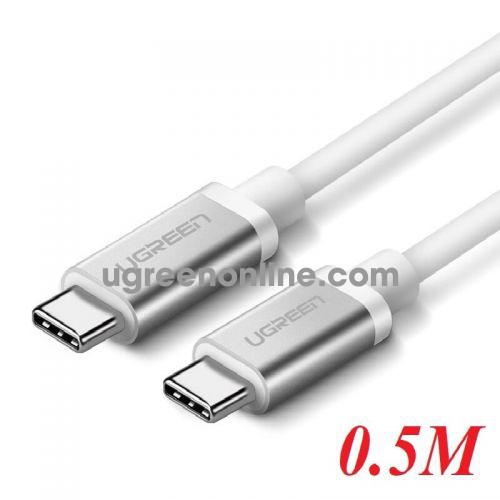 Ugreen 10680 Usb C 3.1 Data Cable Silver 0.5M Us161 10010680