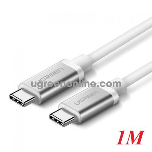 Ugreen 10681 Usb C 3.1 Data Cable Silver 1M Us161 10010681