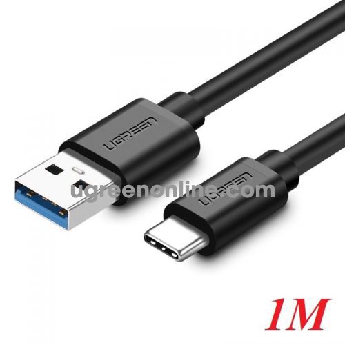 Ugreen 20882 Usb 3.0 To Usb C Cable Black 1M Us184 10020882