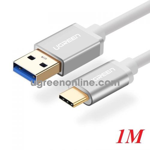 Ugreen 30466 Usb 3.0 To Usb C Cable White 1M Us187 10030466
